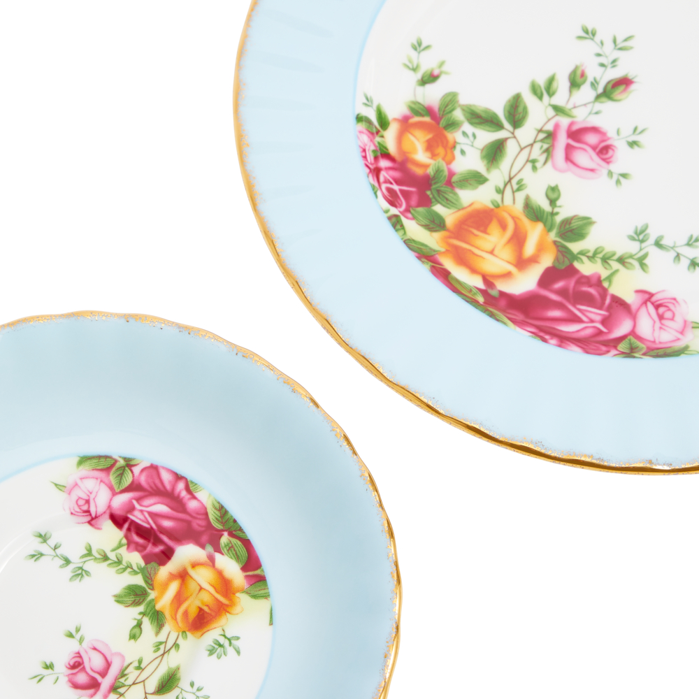   Old Country Roses 皿 9枚セット Amazon.com | Royal Albert Old Country Roses Le Petite 9